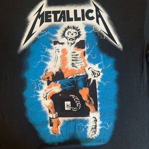 Brevada Metallica ride the lightning T-shirt